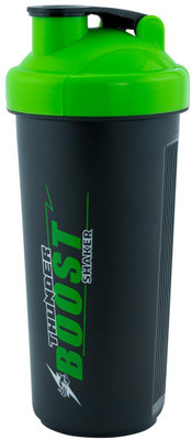 Trueware 700 ml Plastic Shaker(Pack of 1, Green)