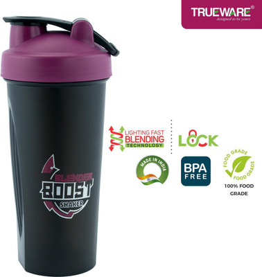 Trueware 700 ml Plastic Shaker(Pack of 1, Purple)