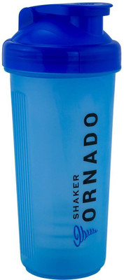 Trueware 700 ml Plastic Shaker(Pack of 1, Blue)