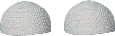Good Friend Self Design Prayer Cap Cap(Pack of 2)