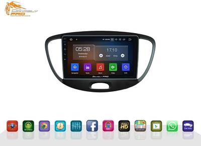Drivably pro Hyundai I10 Old Car Android Stereo 9inch with 2GB Ram IPS Display HyundaiI-10 Old 2010-2015 Car Stereo