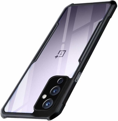 ELEF Bumper Case for Oneplus 9 Camera Protection Shockproof Slim Clear Hybrid Bump Corner Full Protection(Black, Rugged Armor, Pack of: 1)