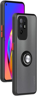 Lilliput Back Cover for Oppo F19 PRO PLUS(Black, Grip Case, Silicon, Pack of: 1)