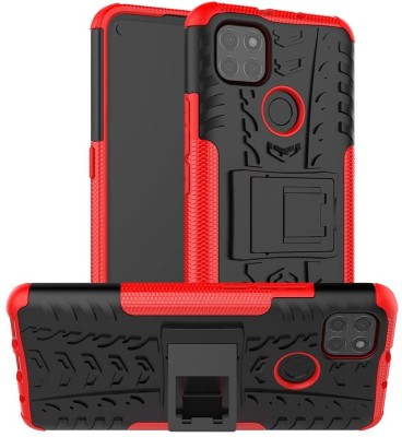 FITSMART Back Cover for Motorola Moto G9 Power / XT2091-3(Red, Rugged Armor, Pack of: 1)