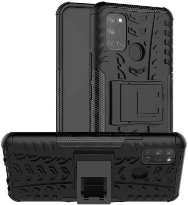 CONNECTPOINT Bumper Case for Realme 7i(Black, Rugged Armor, Pack of: 1)