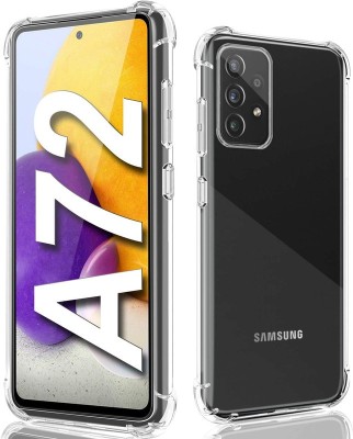FITSMART Bumper Case for Samsung Galaxy A72 5G(Transparent, Shock Proof, Silicon, Pack of: 1)