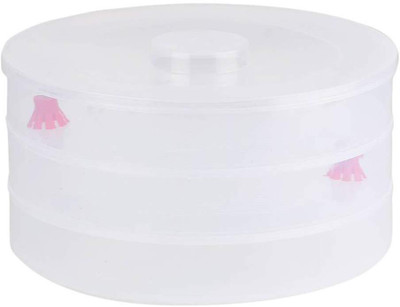 Kittmist Plastic Grocery Container  - 500 ml(White)