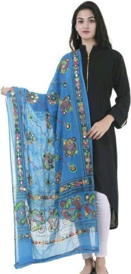 Gopveer Pure Cotton Embellished Women Dupatta