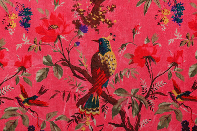 Ravaiyaa - Attitude Is Everything Velvet Printed Multi-purpose Fabric