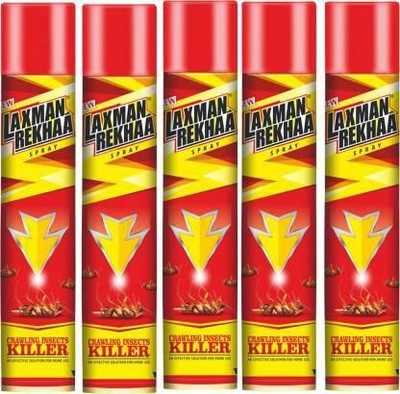 Laxman Rekha Floral Fresh Multi Insect Killer Spary(5 x 200 ml)