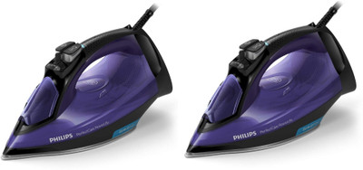PHILIPS GC3925/34 pack of 2 2400 W Steam Iron (Purple)