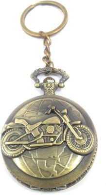 Key Era Bike Pocket Watch Keyring Key Chain