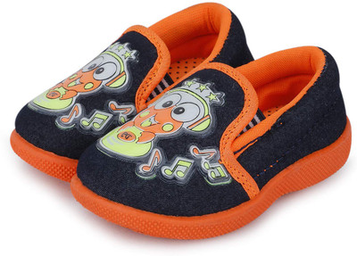 Billion Boys & Girls Slip on Loafers(Orange)