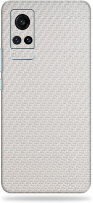 Satisfactory vivo x60, vivo x 60 Mobile Skin(3D Milky White Carbon Fibre)