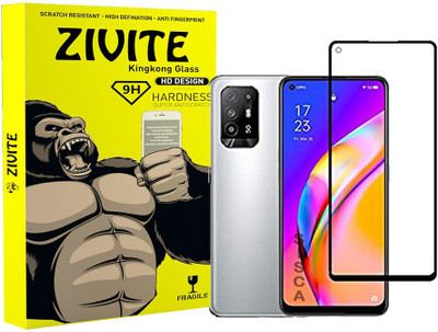 ZIVITE Edge To Edge Tempered Glass for Oppo F19 Pro Plus(Pack of 1)