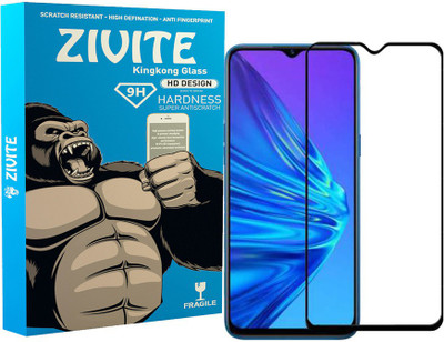 ZIVITE Edge To Edge Tempered Glass for Oppo A55(Pack of 1)
