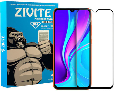ZIVITE Edge To Edge Tempered Glass for Realme C20(Pack of 1)