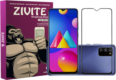 ZIVITE Edge To Edge Tempered Glass for Samsung Galaxy M02(Pack of 1)