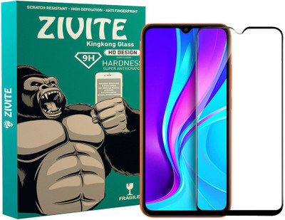 ZIVITE Edge To Edge Tempered Glass for Realme C20(Pack of 1)
