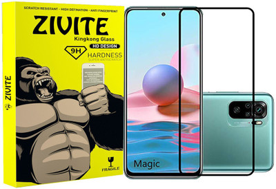 ZIVITE Edge To Edge Tempered Glass for Redmi Note 10 Pro Max(Pack of 1)