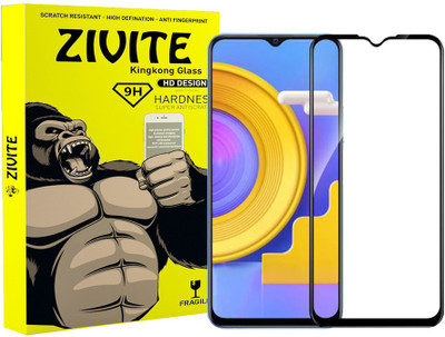 ZIVITE Edge To Edge Tempered Glass for Vivo Y31 2021(Pack of 1)