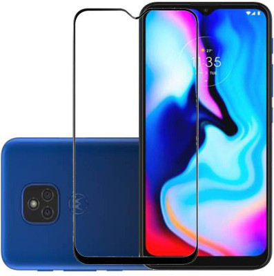 GDBUY Edge To Edge Tempered Glass for Motorola Moto E7 Plus(Pack of 1)
