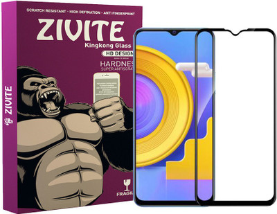 ZIVITE Edge To Edge Tempered Glass for Vivo Y31 2021(Pack of 1)