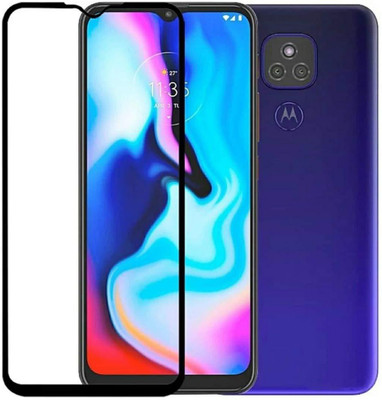 GDBUY Edge To Edge Tempered Glass for Motorola Moto E7 Plus(Pack of 1)