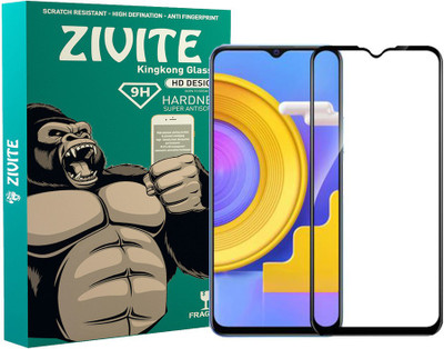 ZIVITE Edge To Edge Tempered Glass for Vivo Y31 2021(Pack of 1)