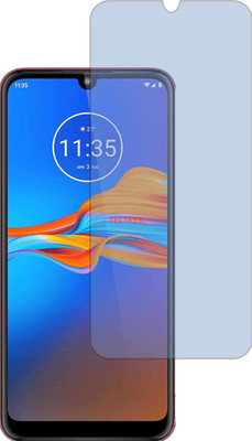 TELTREK Tempered Glass Guard for MOTOROLA MOTO E6 PLUS (Impossible AntiBlue Light)(Pack of 1)