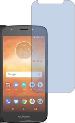 TELTREK Tempered Glass Guard for MOTO E5 PLAY ANDROID OREO GO (Impossible AntiBlue Light)(Pack of 1)