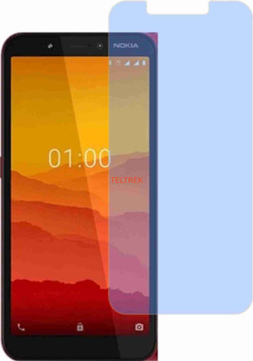 TELTREK Tempered Glass Guard for NOKIA C1 PLUS(Pack of 1)
