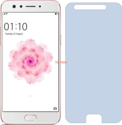 TELTREK Tempered Glass Guard for OPPO F3 PLUS BLACK EDITION (Impossible AntiBlue Light)(Pack of 1)