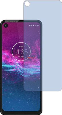 TELTREK Tempered Glass Guard for MOTOROLA MOTO ONE ACTION (Impossible AntiBlue Light)(Pack of 1)