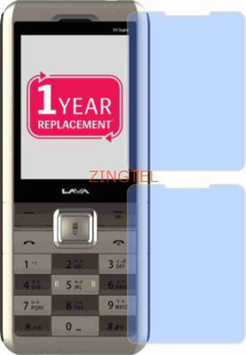 ZINGTEL Tempered Glass Guard for LAVA 34 PLUS (Impossible AntiBlue Light)(Pack of 1)