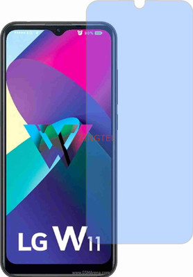 ZINGTEL Tempered Glass Guard for LG W31 (Impossible AntiBlue Light)(Pack of 1)