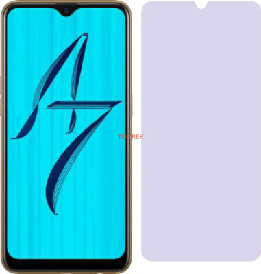TELTREK Tempered Glass Guard for OPPO CPH1901 (A7) (Impossible AntiBlue Light)(Pack of 1)