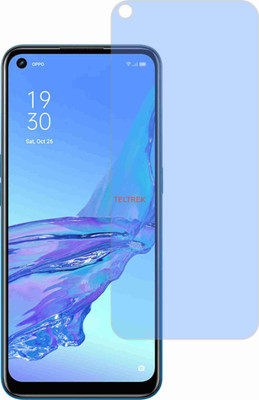 TELTREK Tempered Glass Guard for OPPO A53S (Impossible AntiBlue Light)(Pack of 1)