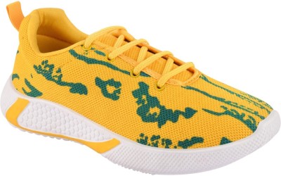 Cogs Latest Collection New of Stylish Casual Stylish Comfortable Sports Running Shoes For Men(Yellow , 6)