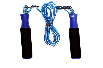 HOMMER skipping rope for men women gym adjustable burn calories Ball Bearing Skipping Rope(Length: 275 cm)