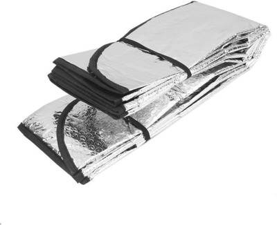 lukzer Dashboard, Sun Roof, Rear Window Sun Shade(Silver)