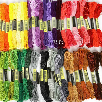 Crafts Haveli Multi Thread(12 m Pack of75)