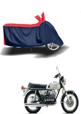 HYBRIDS COLLECTION Two Wheeler Cover for Yamaha(RD 350, Red, Blue)