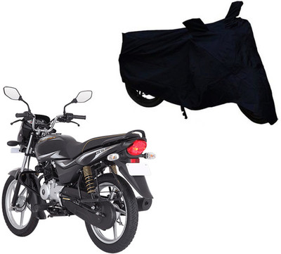 ABS AUTO TREND Two Wheeler Cover for Bajaj(Platina, Black)