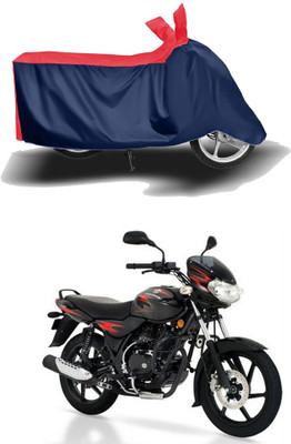 AUTOCAD Waterproof Two Wheeler Cover for Bajaj(Discover 135, Red, Blue)