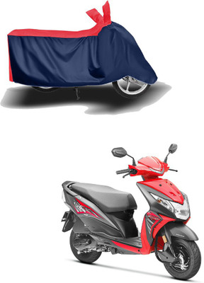 THE REAL ARV Waterproof Two Wheeler Cover for Honda(Deo, Red, Blue)