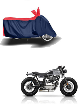 THE REAL ARV Waterproof Two Wheeler Cover for Royal Enfield(Continental GT 650, Red, Blue)