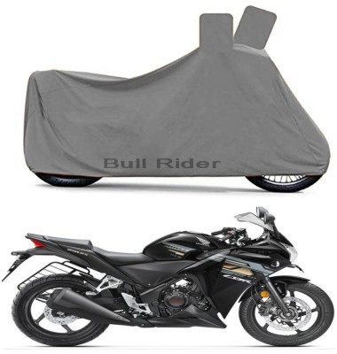 Bull Rider Waterproof Two Wheeler Cover for Honda(CBR 250R, Grey)