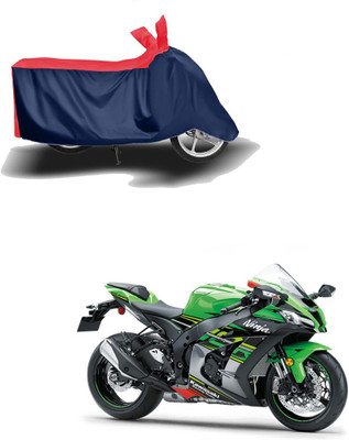 HYBRIDS COLLECTION Two Wheeler Cover for Kawasaki(Ninja ZX 10R, Red, Blue)