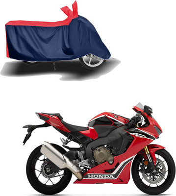 AUTOCAD Waterproof Two Wheeler Cover for Honda(CBR 1000RR, Red, Blue)